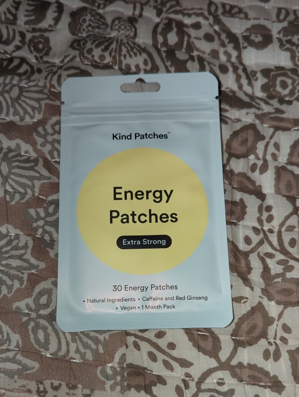 Energy Patches - Yellow Extra Strong